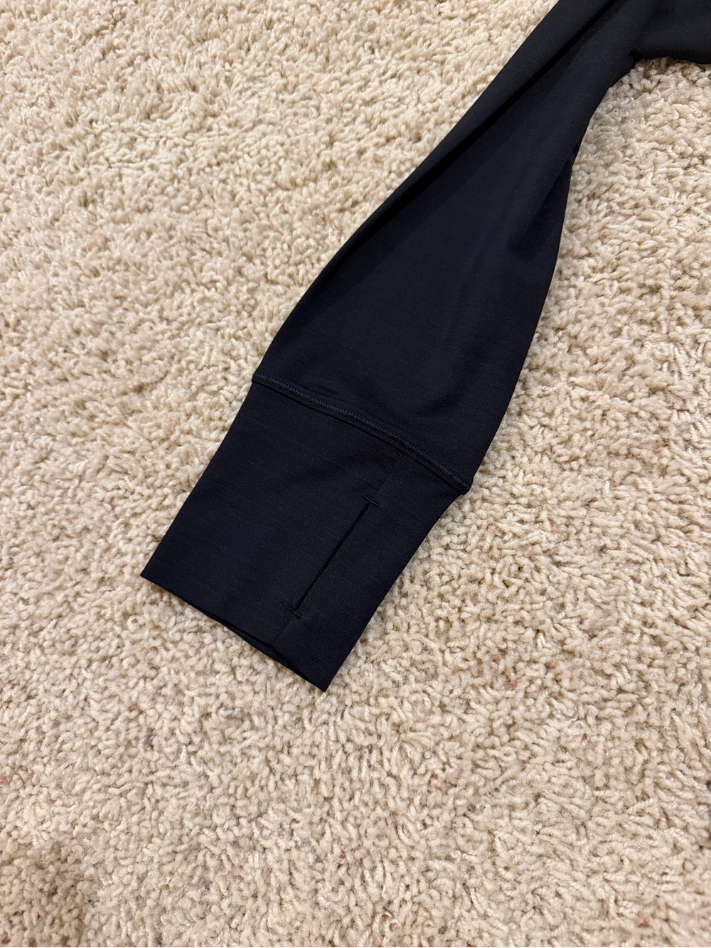 Athleta Black Full-Zip UPF Hooded Jacket - Picture 4 of 4